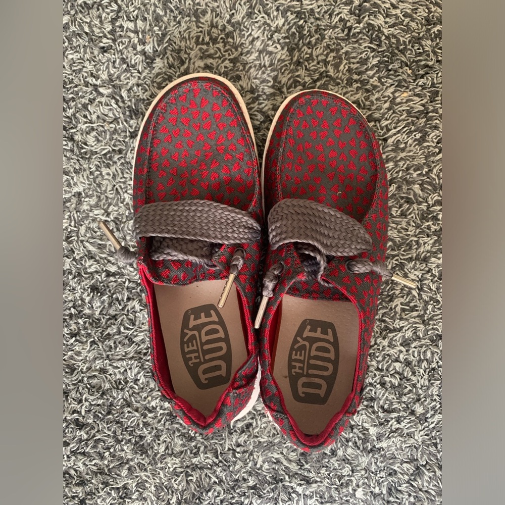 Heart Hey Dude Shoes
